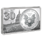 30th Anniversary of the American Silver Eagle - 3 oz. Pure Silver Coin and Bar Set (2016) – Mintage: