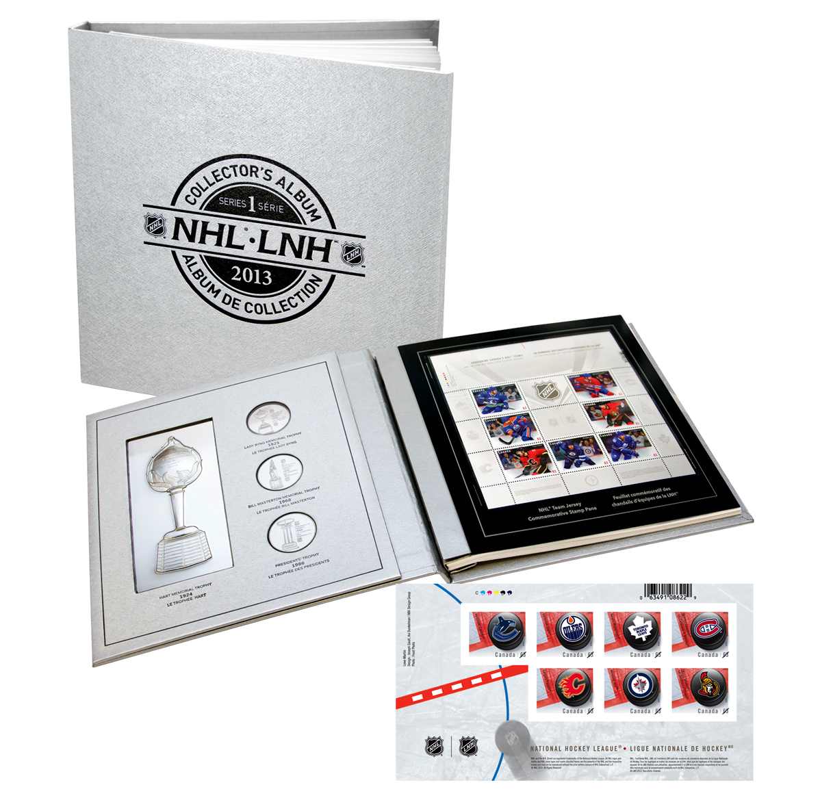 2013 NHL® Stamp Collector's Album The Royal Canadian Mint