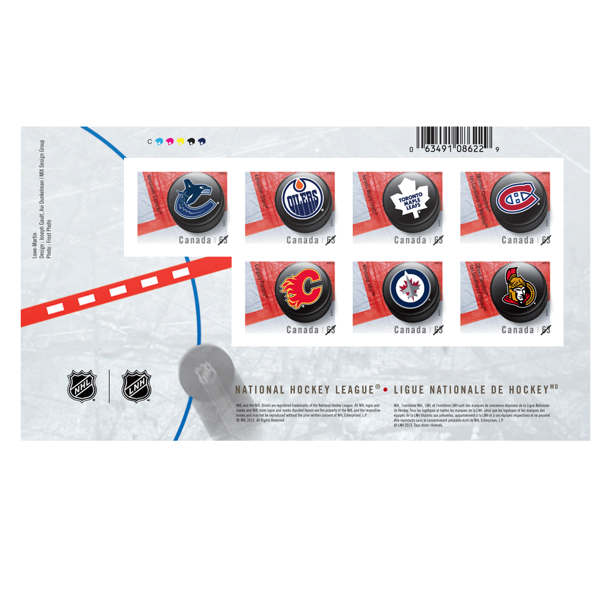 2013 NHL® Stamp Collector's Album | The Royal Canadian Mint