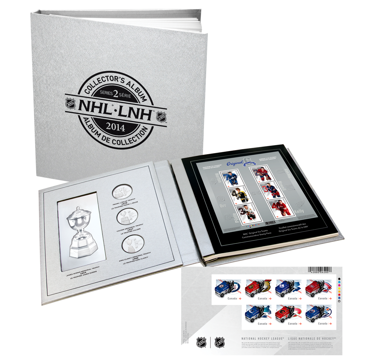 2014 NHL® Stamp Collector's Album The Royal Canadian Mint