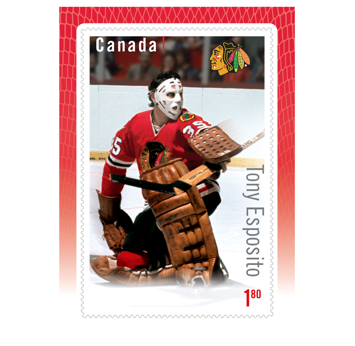 2015 NHL® Stamp Collector's Album The Royal Canadian Mint