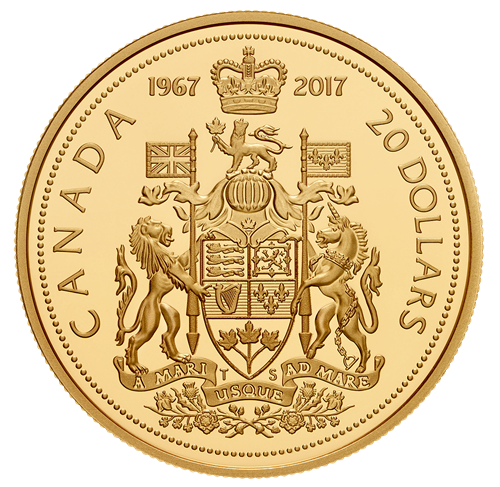 2017 Commemorative Pure Silver 7-Coin Proof Set - 1967 Centennial