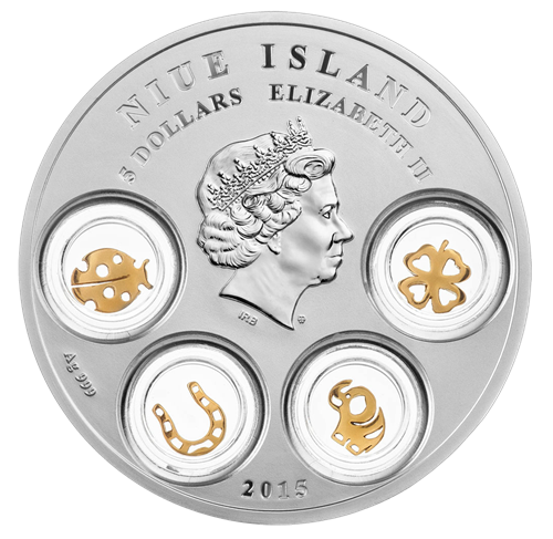Silver coin charms on sale