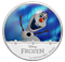 Pièce colorée de 1 oz en argent fin – Série La Reine des neiges : La magie des aurores boréales : Ol