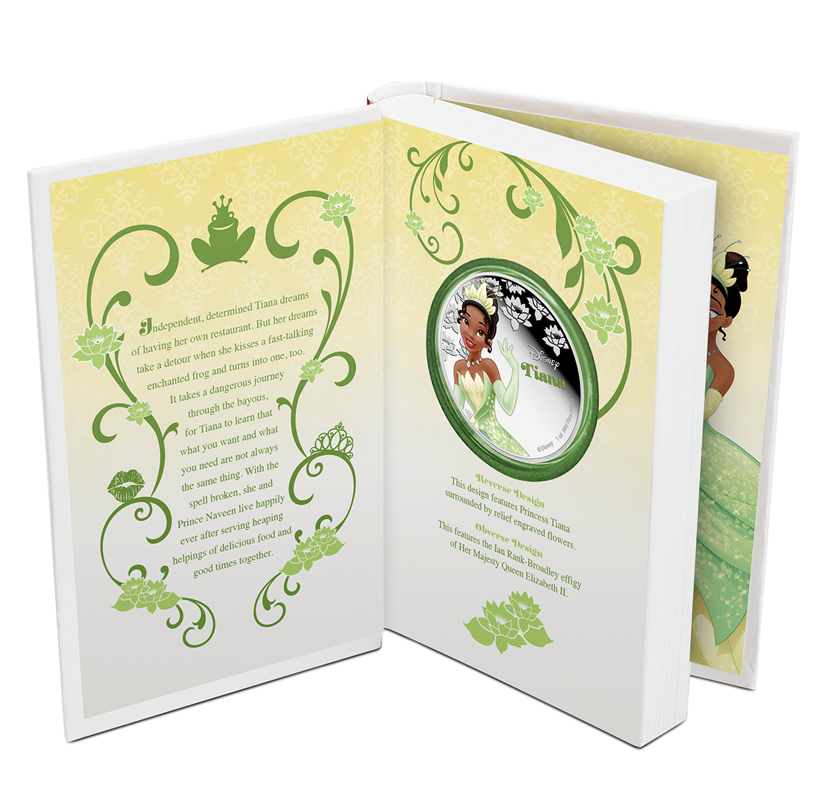 1 oz. Pure Silver Coin – Disney Princess – Tiana (2016