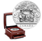 Pièce de 5 kilogrammes en argent pur - Charles Edenshaw : Coffre en argilite - Tirage : 100 (2016)