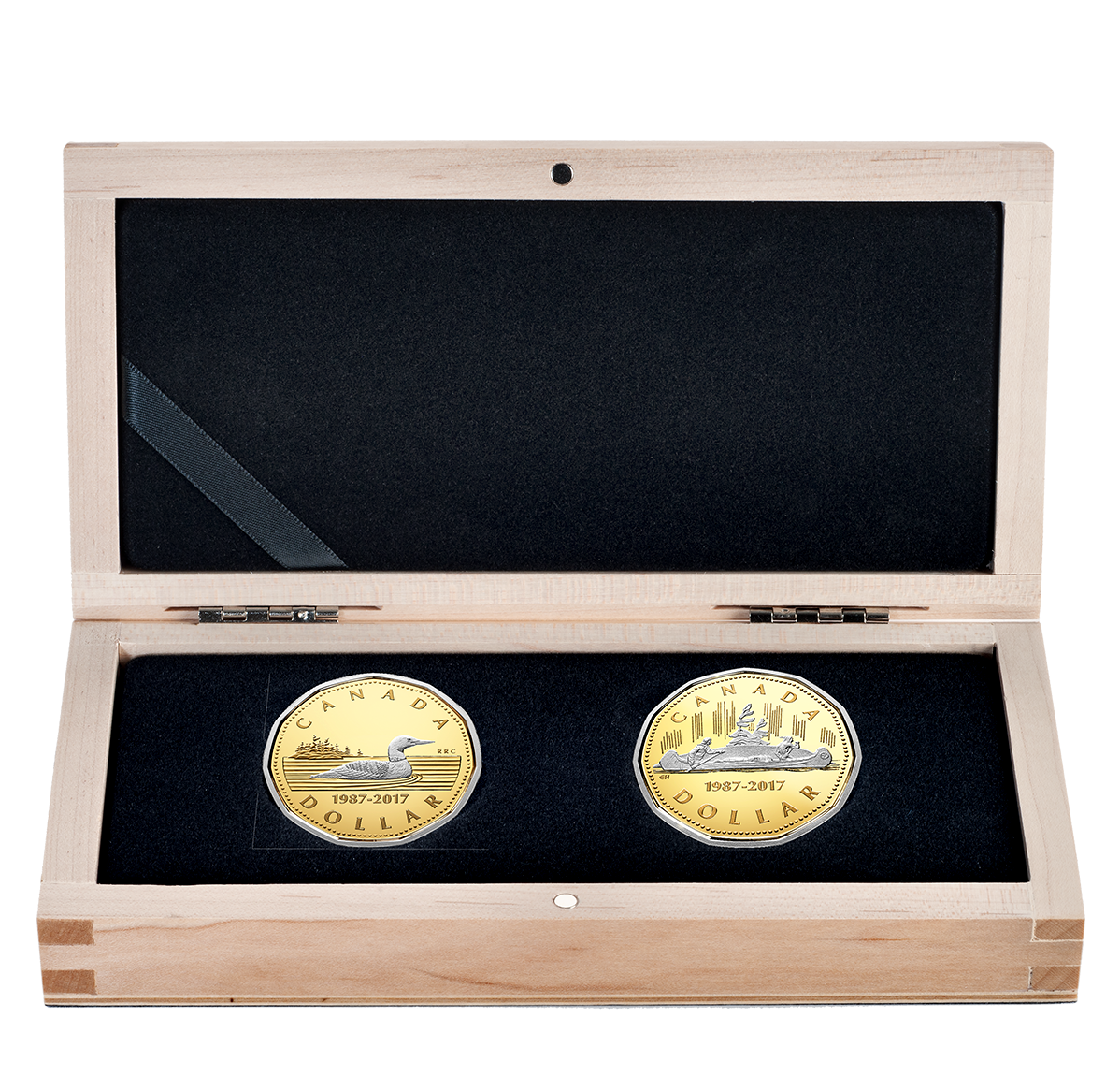 $1 Pure Gold 2-Coin Set - 30th Anniversary of the Loonie | The
