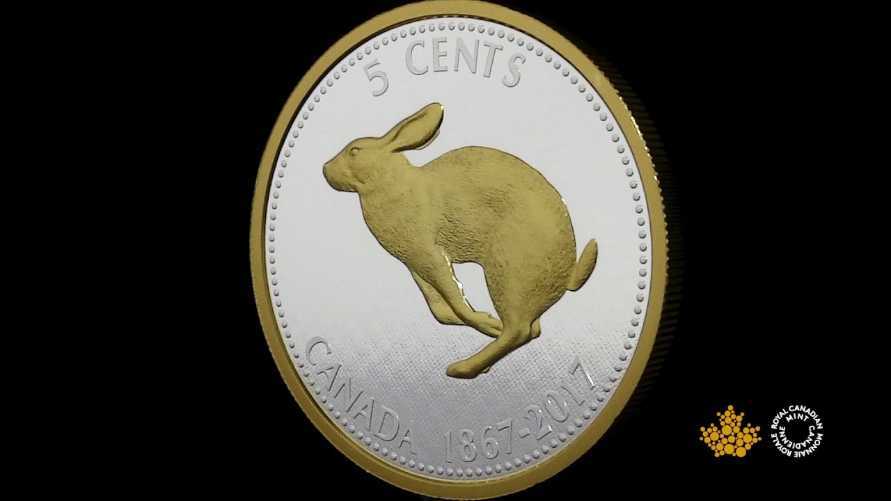 5 oz. Pure Silver Coin - Big Coin Series: Alex Colville Designs: 5-Cent ...