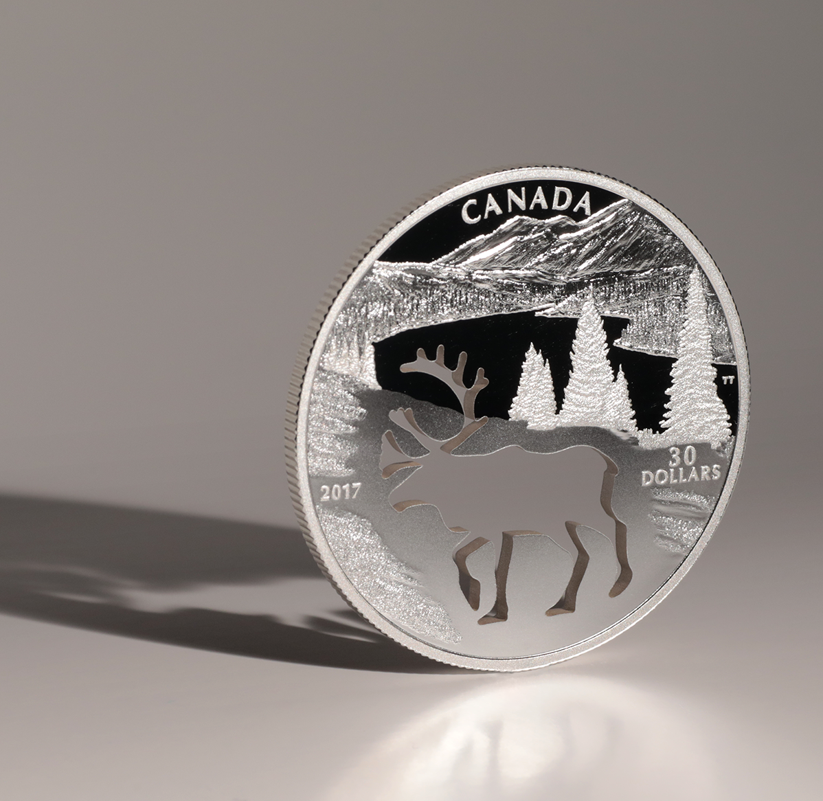 1.7 oz. Pure Silver Coin - Endangered Animal Cutout
