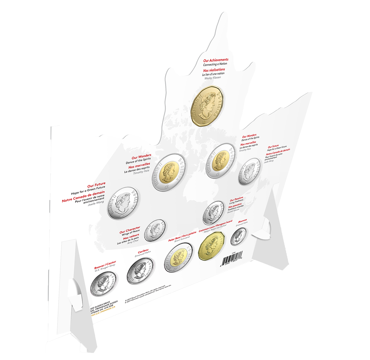 Canada 150 Circulation 12 Coin Collection The Royal Canadian Mint