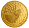 1 oz. 99.999% Pure Gold Coin - Elk - Mintage: 400 (2017)