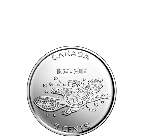 25 CENTS - ROULEAU ORIGINAL DE 25 CENTS 2017 CANADA 150 - PIÈCES DU CANADA  2017