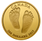 2017 Baby Gift - Welcome to the World Gold Coin - Mintage: 1,500