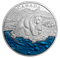 EXCLUSIVE Masters Club Coin Series: COIN #4 - 99.99% Pure Silver Grizzly Bear with Blue Enamel