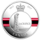 1 oz. Pure Silver Coloured Coin - Canadian Honours: Sacrifice Medal - Mintage: 5,500 (2017)