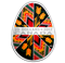 1 oz. Pure Silver Coloured Coin - Traditional Pysanka - Mintage: 5,000 (2017)