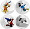 1 oz. Pure Silver 4-Coin Subscription - Disney Mickey Mouse Through the Ages (2016)