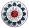 Pure Silver Coin made with Swarovski® Crystals - Zodiac Series: Taurus - Mintage: 5,500 (2017)