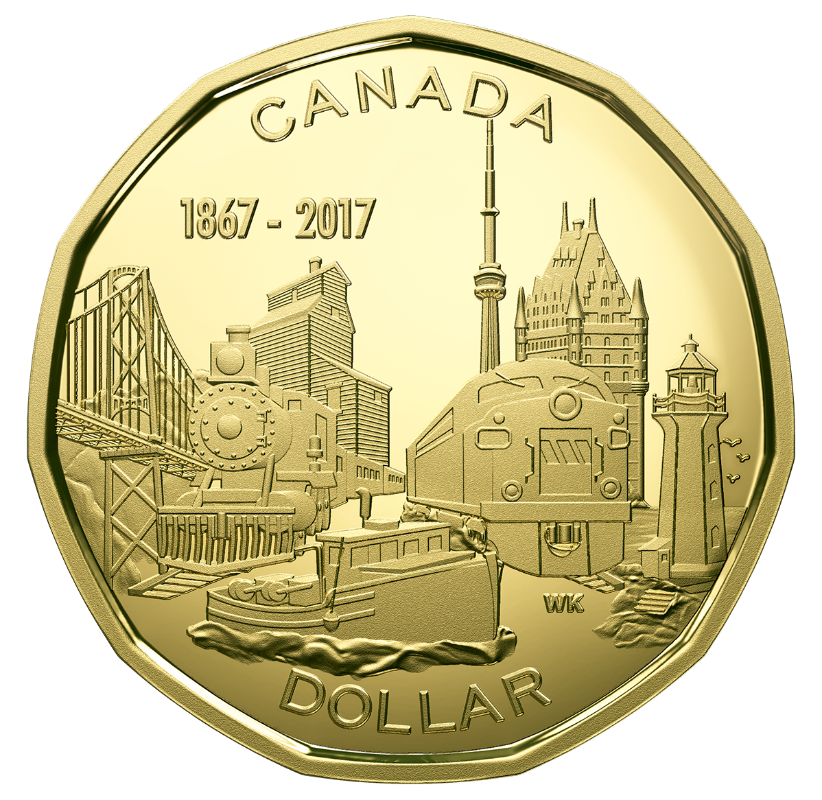 2017 Limited Edition Silver Dollar Proof Set - Canada 150: Our Home and
