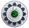 Pièce en argent pur rehaussée de cristaux Swarovski(MD) - Signes du zodiaque : Balance - Tirage : 5 