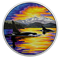 2 oz. Pure Silver Glow-In-The-Dark Coin - Animals in the Moonlight 4-Coin Series: Orcas - Mintage: 4