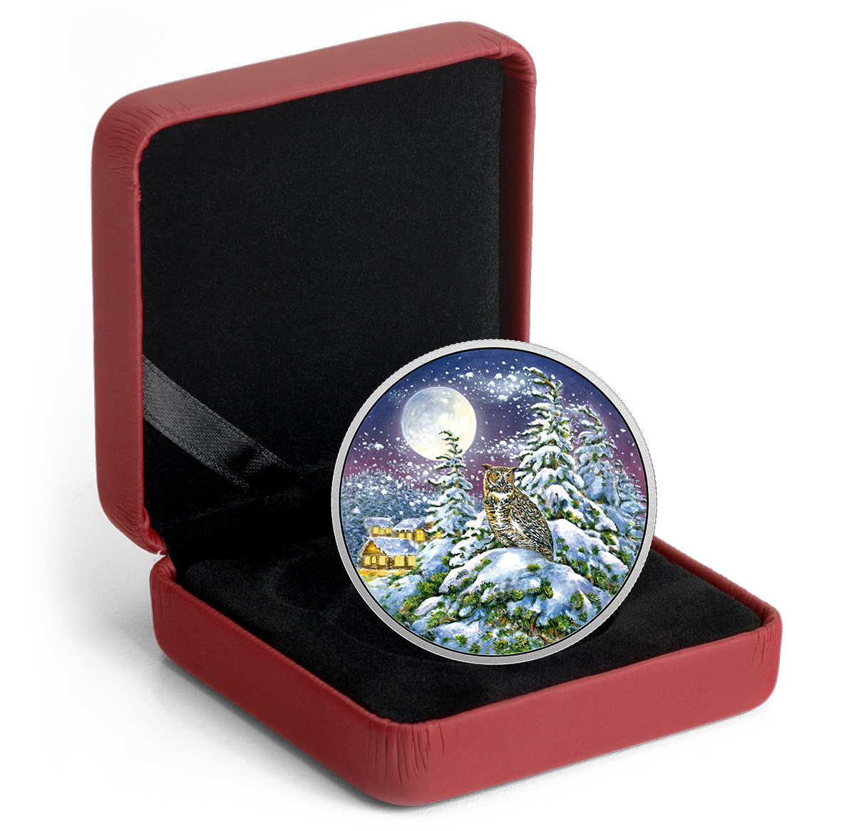 2 oz. Pure Silver Glow-In-The-Dark Coin - Mintage: 4,000 (2017)