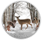 1/2 oz. Pure Silver Coloured Coin - Iconic Canada: Spring Sightings (2017)