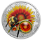 1 oz. Pure Silver Coloured Coin - Mother Nature's Magnification: Beauty Under the Sun