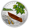 1 oz. Pure Silver Coloured Coin - Canoe to Tranquil Times - Mintage: 4,500 (2017)