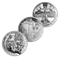 Abonnement à la série de trois pièces de 10 oz en argent pur : Médailles de la Confédération canadienne