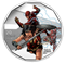 1 oz. Pure Silver Coloured Coin - The Justice League™: Wonder Woman and The Flash