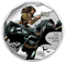 1 oz. Pure Silver Coloured Coin - The Justice League™: Batman and Aquaman