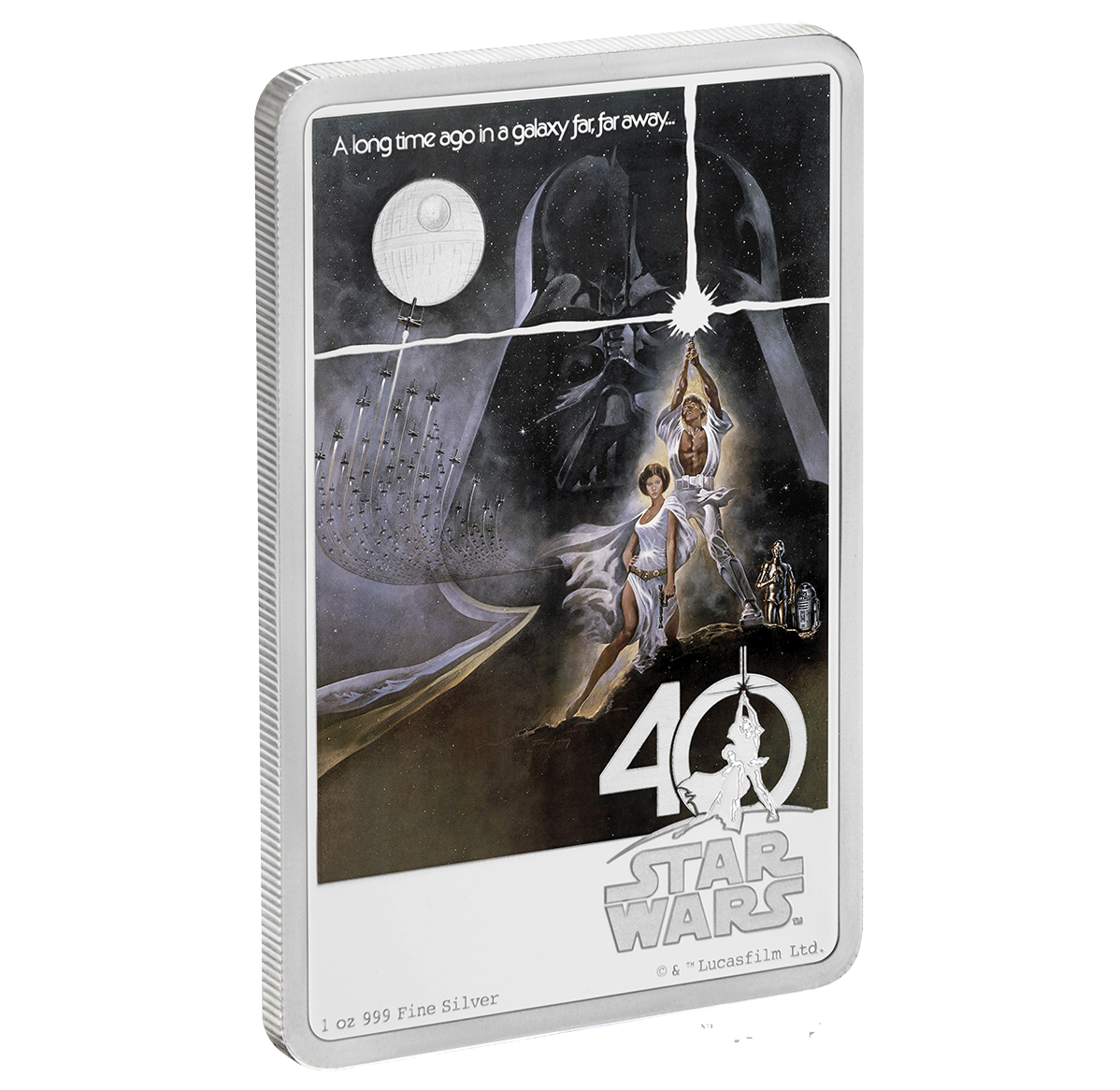 Star Wars™ Poster Collection - 40th Anniversary: 1 oz. Pure Silver