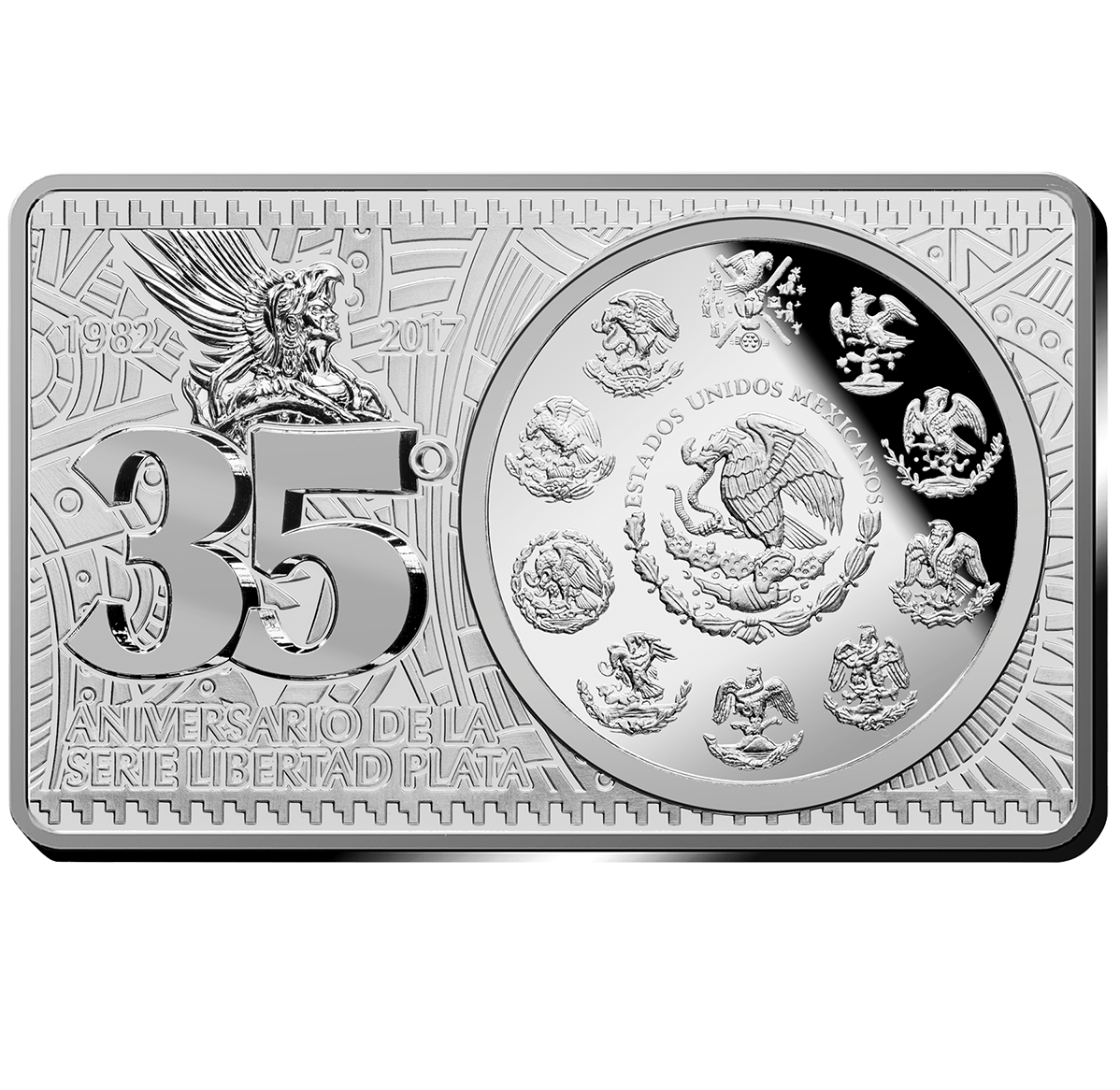 3 oz. Pure Silver Coin and Bar Set – 35th Anniversary of the