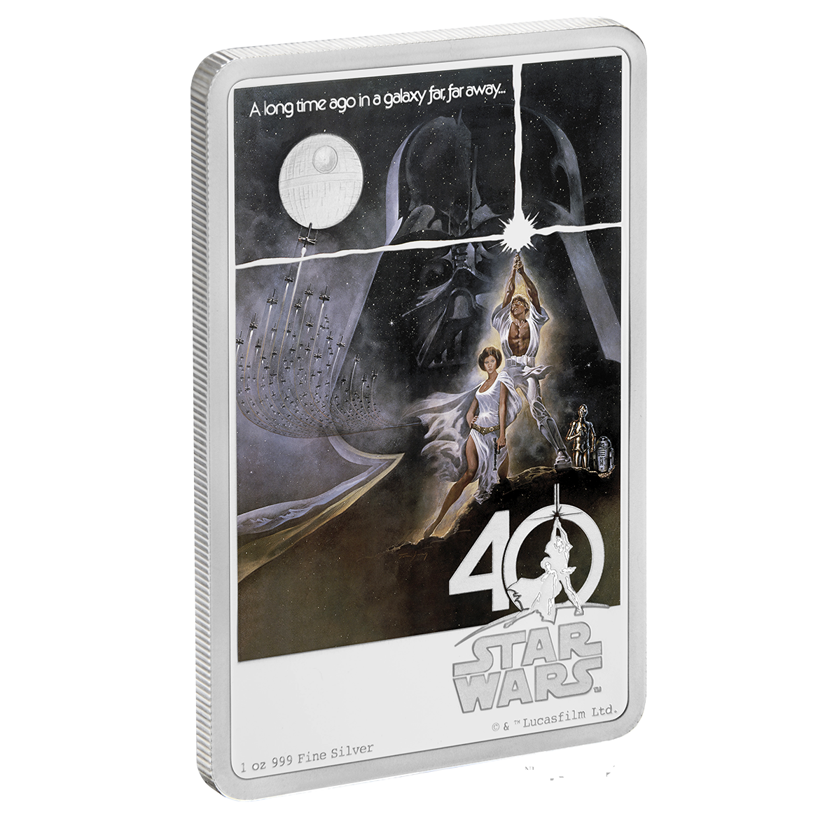 Star Wars™ Poster Collection - 1 oz. Pure Silver Coloured 3-Coin