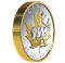 Piedfort de 1 oz en argent pur avec placage d'or - Emblèmes intemporels : Le caribou