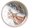 5 oz. Pure Silver Coin with Rose Gold Plating - 2018 Big Coin Series: 25-Cent Piece - Mintage: 1,500