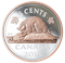 5 oz. Pure Silver Coin with Rose Gold Plating - 2018 Big Coin Series: 5 Cent Piece