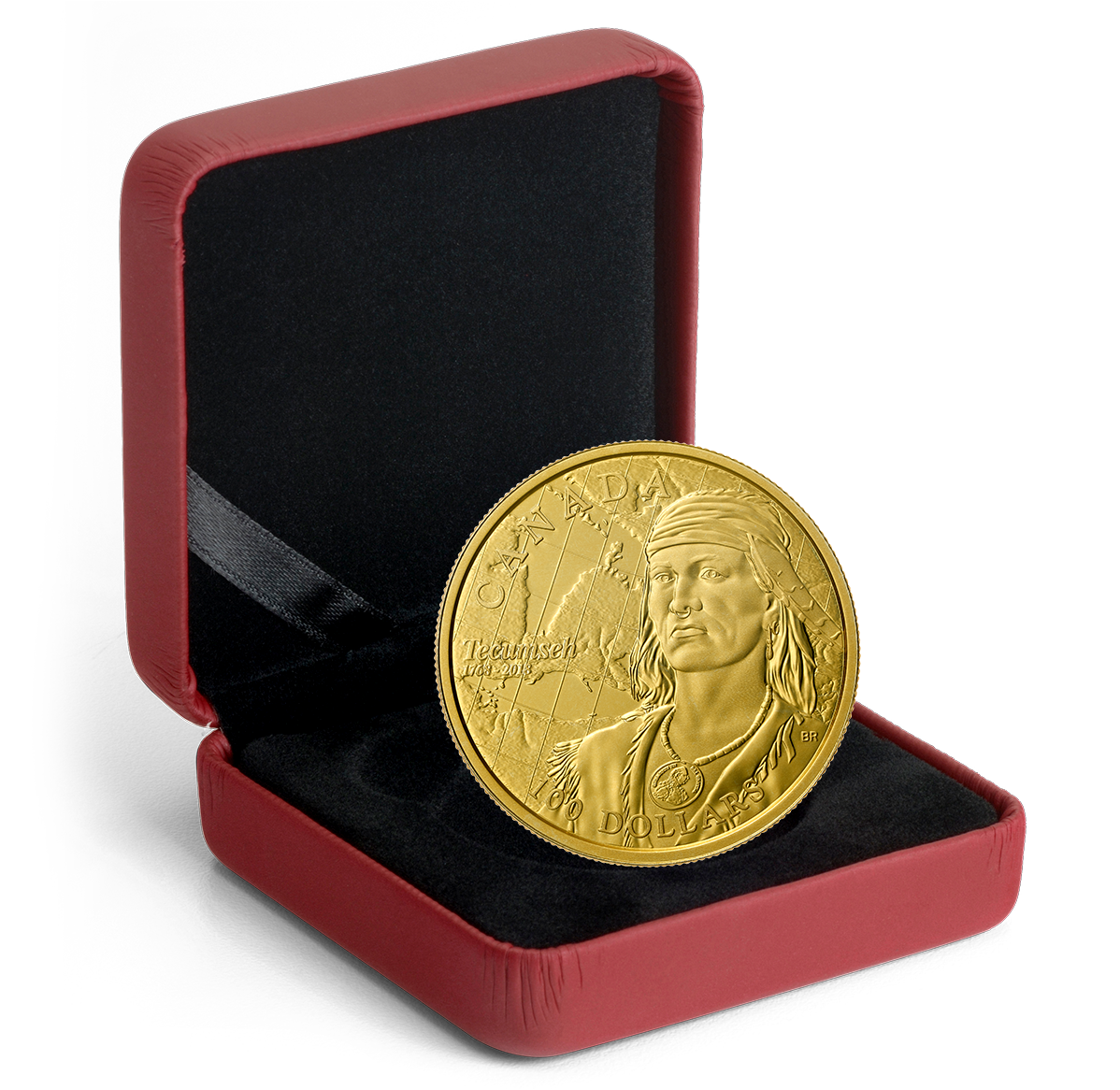 14karat Gold Coin 250th Anniversary of the Birth of Tecumseh