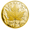 One Kilogram Pure Gold Coin - Sugar Maple Majesty