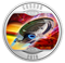 Star Trek(MC) : U.S.S. Voyager NCC-74656 - Pièce colorée et photoluminescente en argent pur 