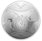 Pure Silver Convex Coin - 180th Anniversary of Canadian Baseball