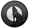 Pièce de 1 oz en argent pur - Animaux nocturnes : L’appel du loup
