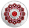 July Birthstone - Pure Silver Coin made with Swarovski® Crystals