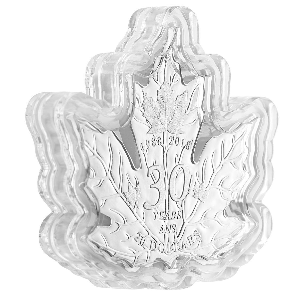 Pure Silver Coin 30th Anniversary of the Silver Maple Leaf