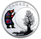 Pièce colorée en argent pur - Les treize enseignements de Grand-mère Lune : Lune de l'ours 