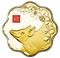 Pure Gold One Kilogram Lunar Lotus Coin - Year of the Pig