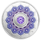 December Birthstone - Pure Silver Coin made with Swarovski® Crystal