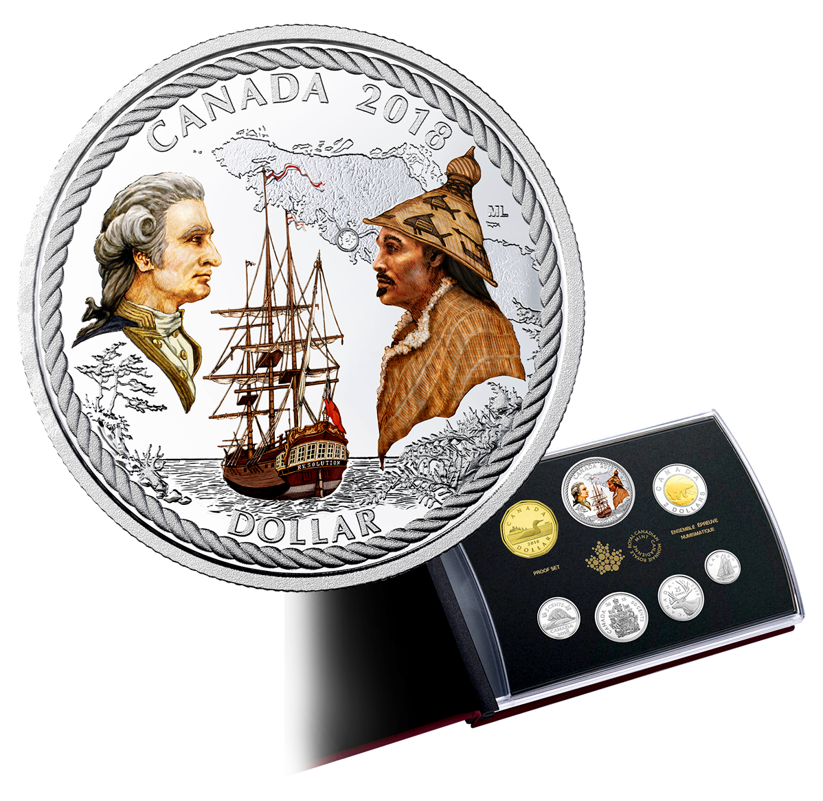 2018 Special Edition Silver Dollar Proof Set: 240th Anniversary of