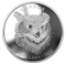 2 oz. Pure Silver Coin - Zentangle® Art: The Great Horned Owl